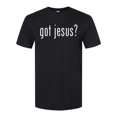 Got Jesus Christian Evangelism Gift Softstyle® CVC T-Shirt