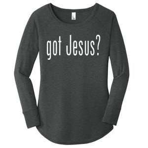 Got Jesus Christian Religion God Women's Perfect Tri Tunic Long Sleeve Shirt