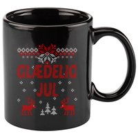 Glaedelig Jul Danish Merry Christmas Gift Idea 11oz C Handle Ceramic Mug