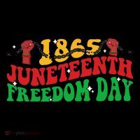 Groovy Juneteenth Freedom Day 1865 Freeish African American Sustainable Bucket Hat