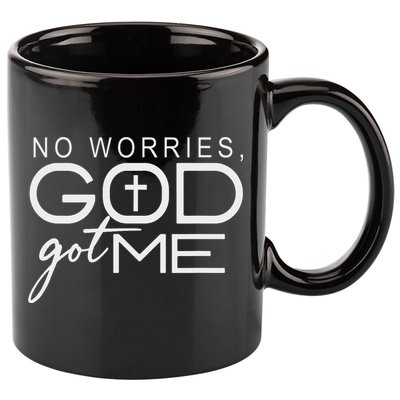 God Jesus Got Me Christian Motivational Church Faith 11oz C Handle Ceramic Mug