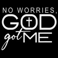 God Jesus Got Me Christian Motivational Church Faith 16 in Basic Backpack