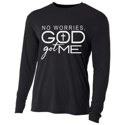 God Jesus Got Me Christian Motivational Church Faith Cooling Performance Long Sleeve Crew