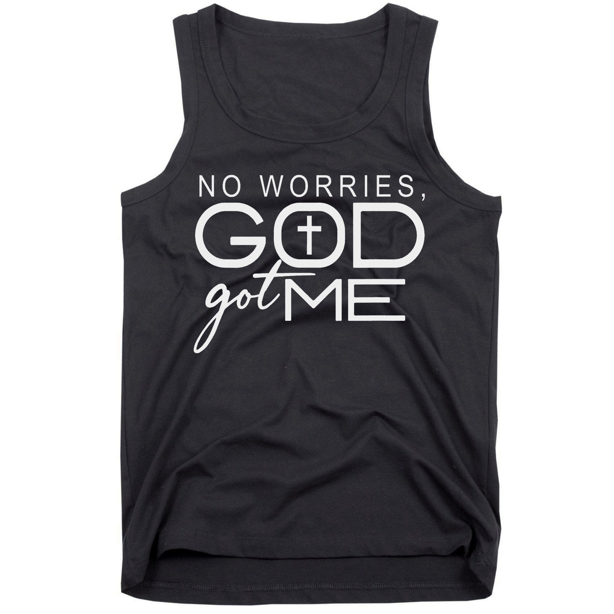 God Jesus Got Me Christian Motivational Church Faith Tank Top