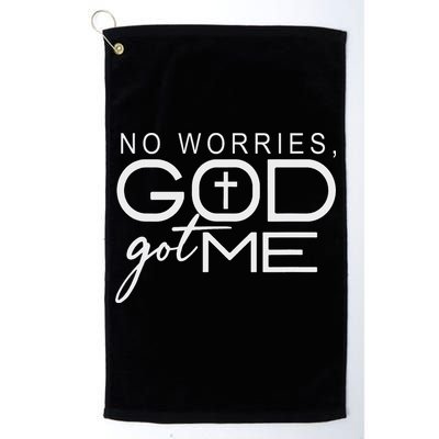 God Jesus Got Me Christian Motivational Church Faith Golf Towel