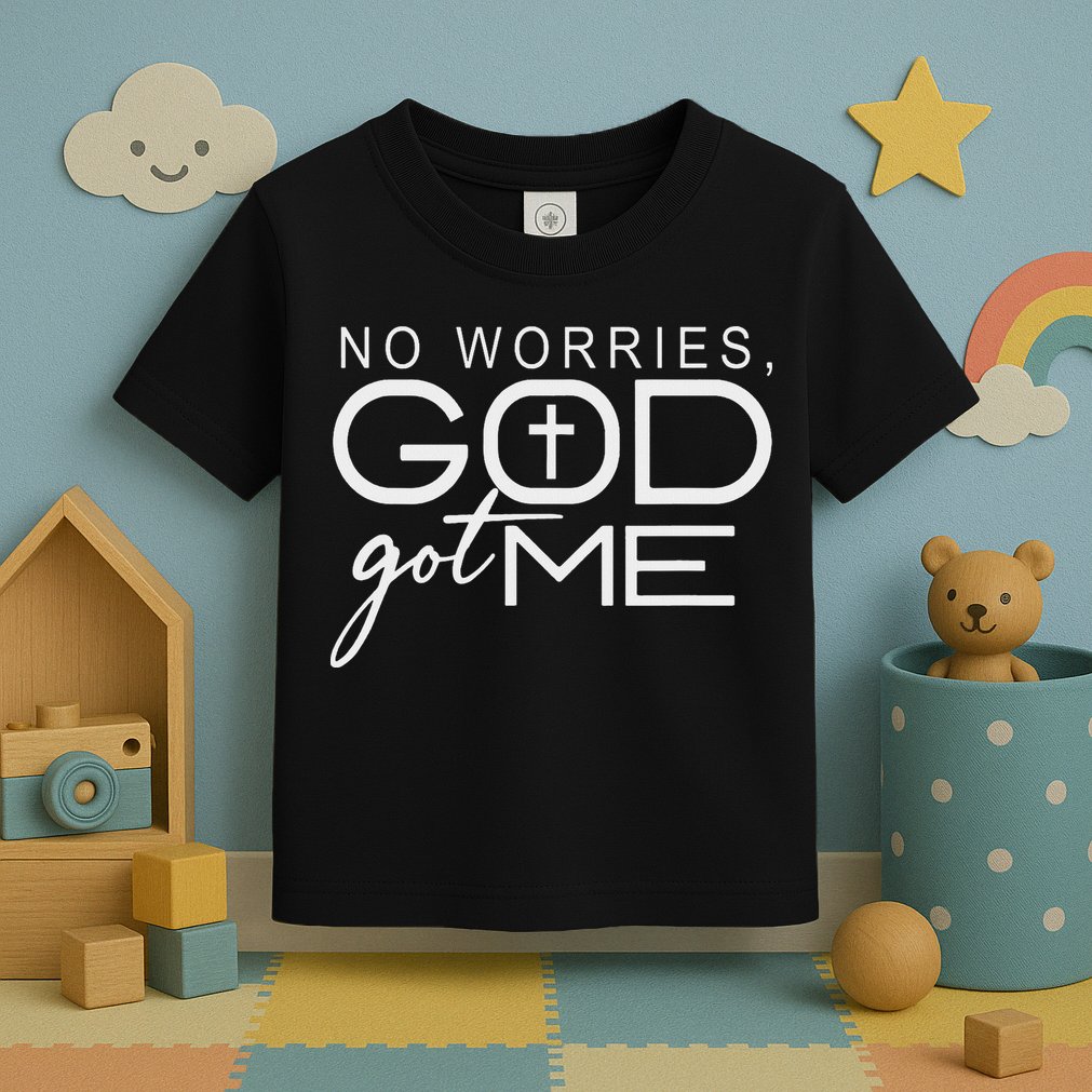 God Jesus Got Me Christian Motivational Church Faith Toddler T-Shirt