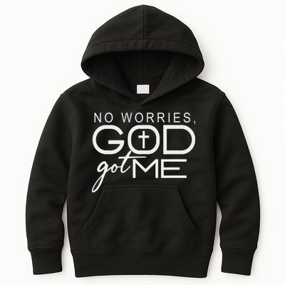 God Jesus Got Me Christian Motivational Church Faith Kids Hoodie
