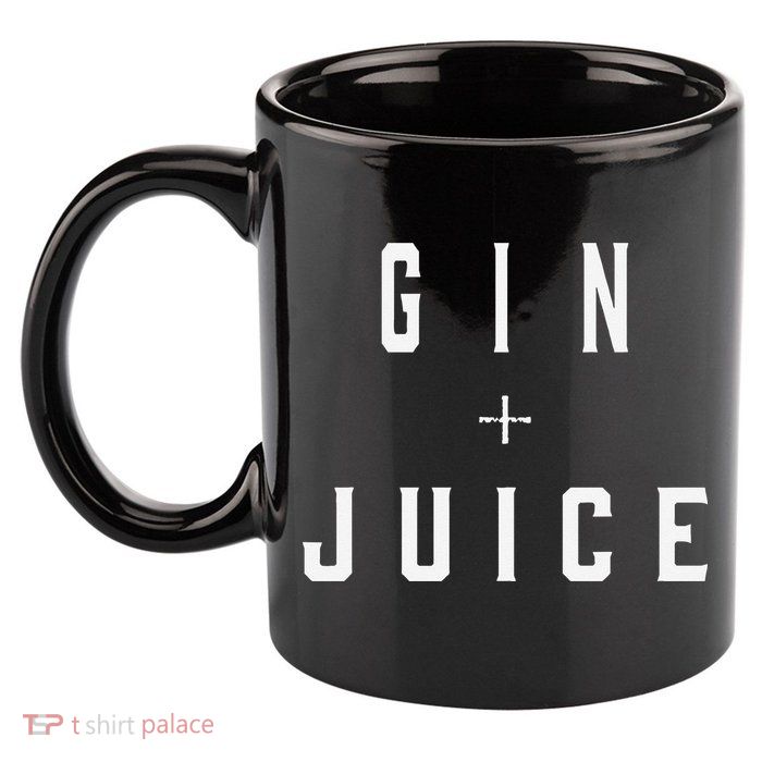 Gin + Juice 11oz C Handle Ceramic Mug
