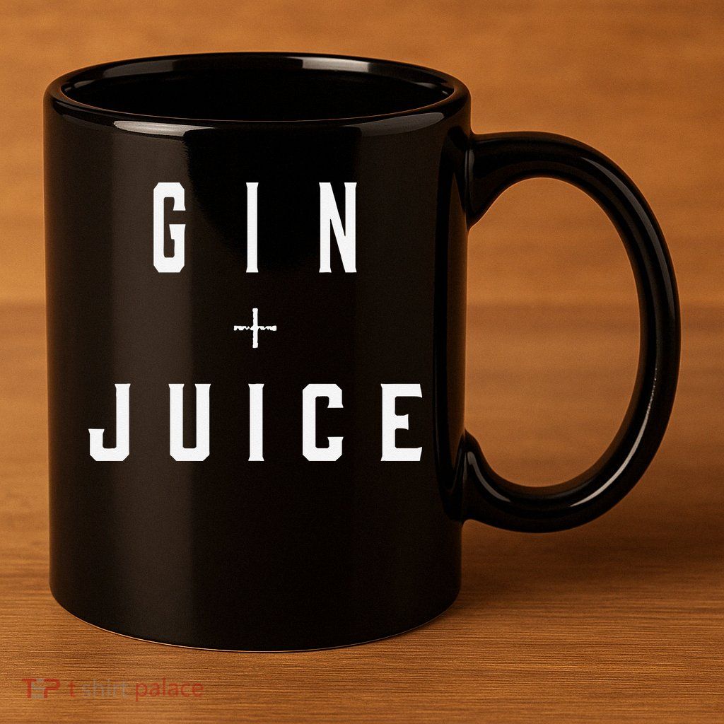 Gin + Juice 11oz C Handle Ceramic Mug