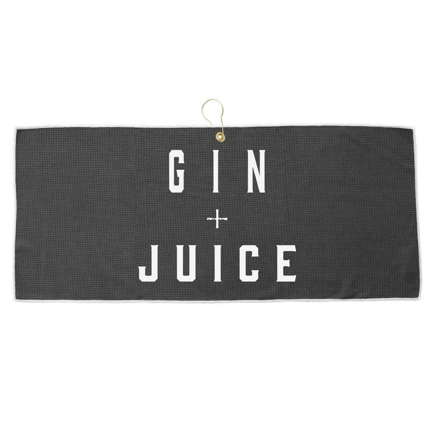 Gin + Juice Large Microfiber Waffle Golf Towel