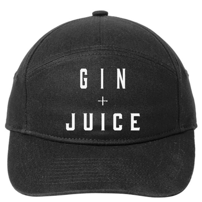 Gin + Juice 7-Panel Snapback Hat