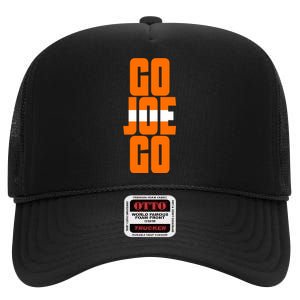 Go Joe Go Cleveland Football High Crown Mesh Back Trucker Hat