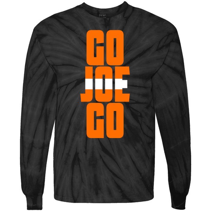 Go Joe Go Cleveland Football Tie-Dye Long Sleeve Shirt