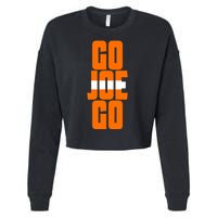 Go Joe Go Cleveland Football Cropped Pullover Crew