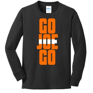 Go Joe Go Cleveland Football Kids Long Sleeve Shirt