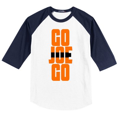 Go Joe Go Cleveland Football Baseball Sleeve Shirt