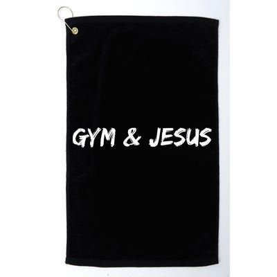 Gym & Jesus Golf Towel