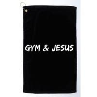 Gym & Jesus Golf Towel