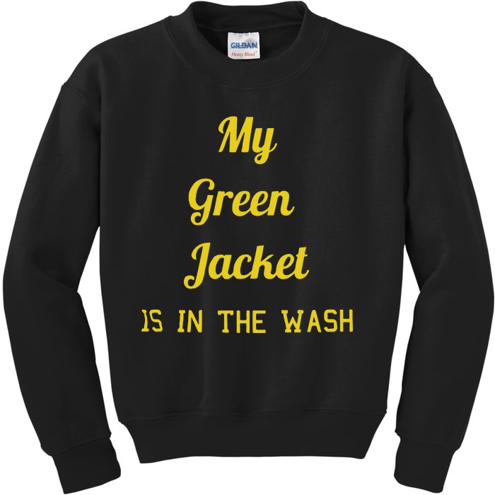 Green Jacket Golf Kids Sweatshirt