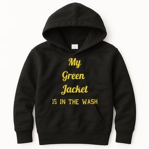 Green Jacket Golf Kids Hoodie