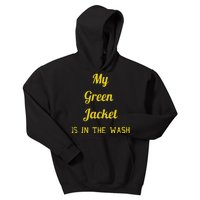 Green Jacket Golf Kids Hoodie