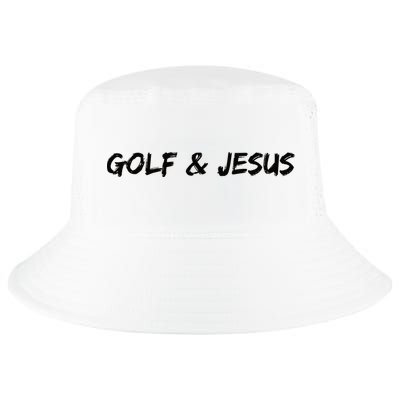 Golf & Jesus Cool Comfort Performance Bucket Hat