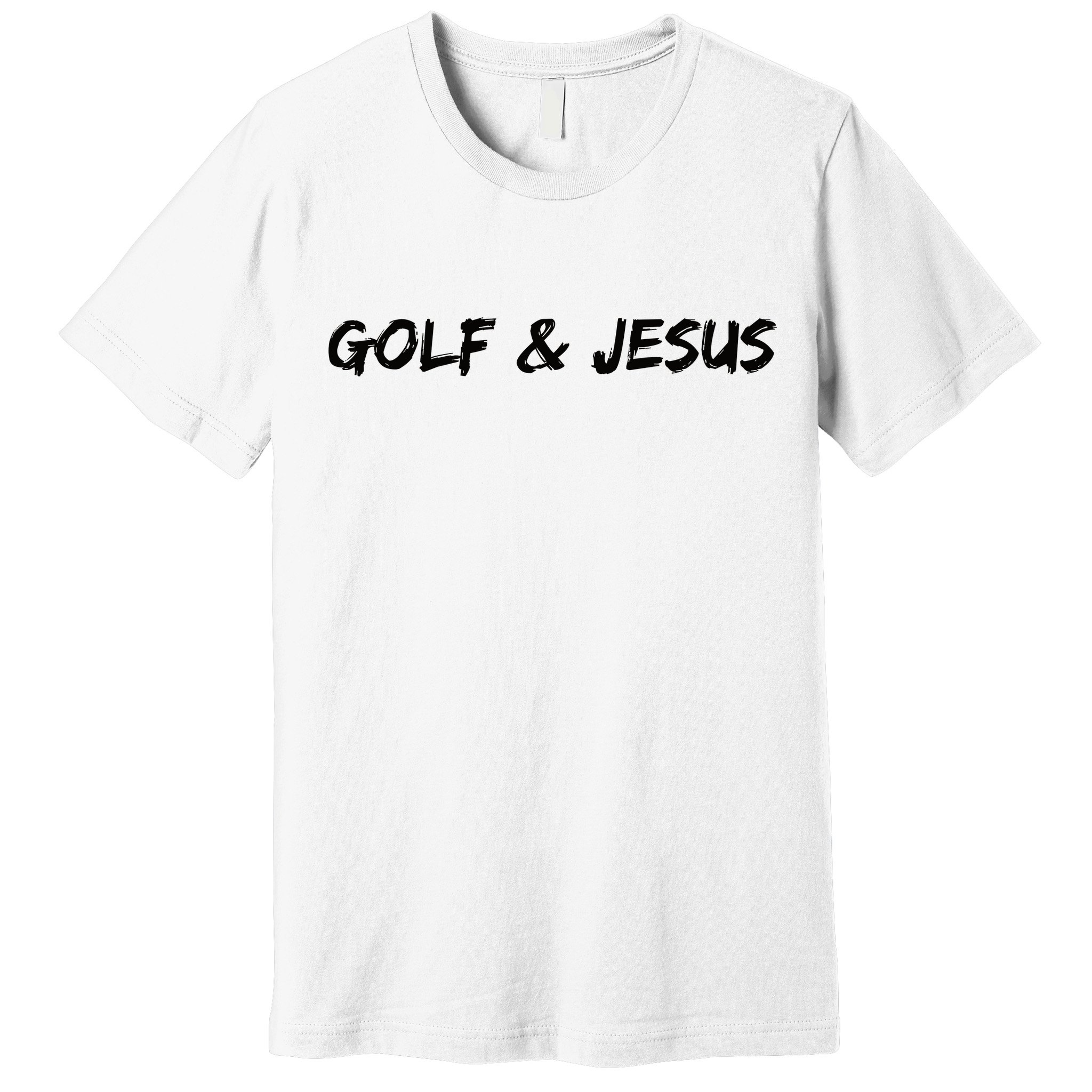 Golf & Jesus Premium T-Shirt
