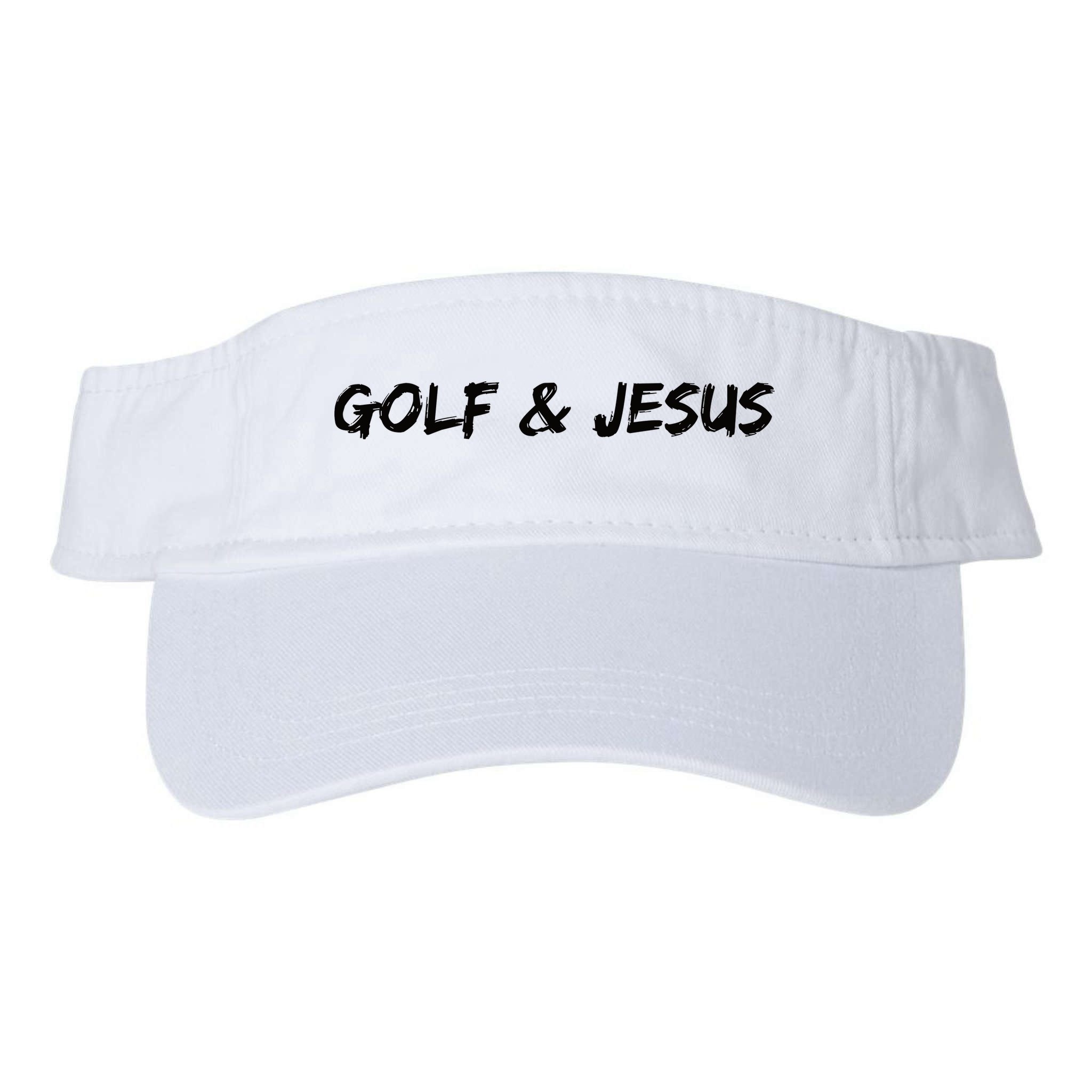 Golf & Jesus Visor
