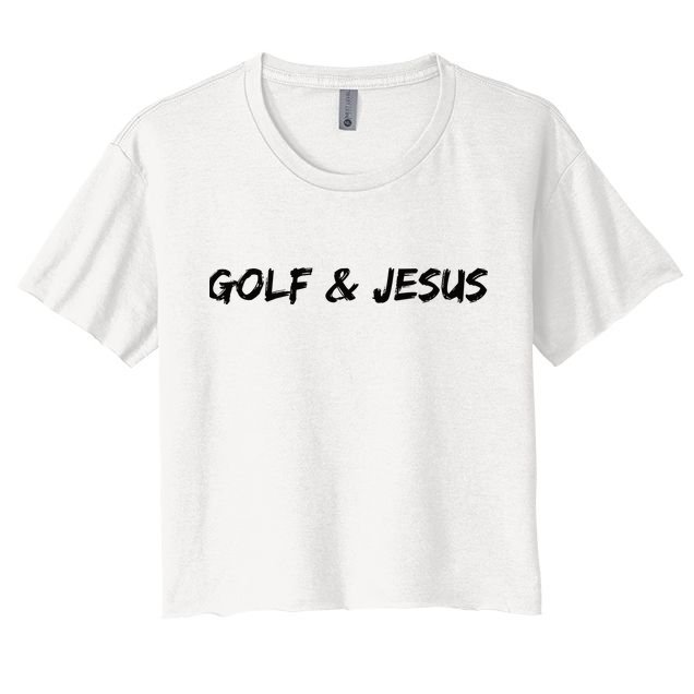 Golf & Jesus Crop Top