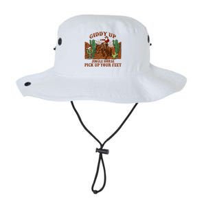 Giddyup Jingle Horse Pick Up Your Feet Cow Santa Xmas Gift Legacy Cool Fit Booney Bucket Hat