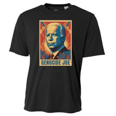 Genocide Joe Impeach Biden Palestine Gaza Cooling Performance Crew T-Shirt