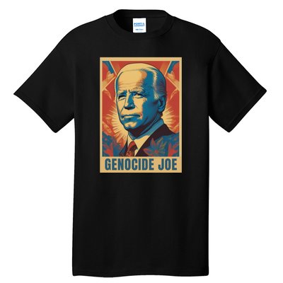 Genocide Joe Impeach Biden Palestine Gaza Tall T-Shirt