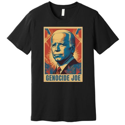 Genocide Joe Impeach Biden Palestine Gaza Premium T-Shirt