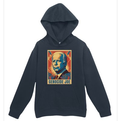 Genocide Joe Impeach Biden Palestine Gaza Urban Pullover Hoodie