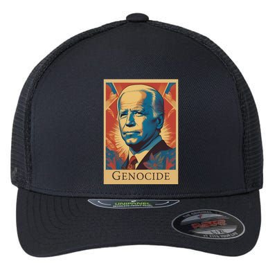Genocide Joe Impeach Biden Palestine Gaza Flexfit Unipanel Trucker Cap