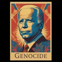 Genocide Joe Impeach Biden Palestine Gaza 16 in Basic Backpack