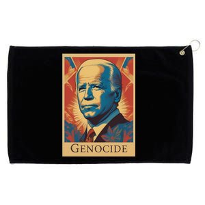 Genocide Joe Impeach Biden Palestine Gaza Grommeted Golf Towel