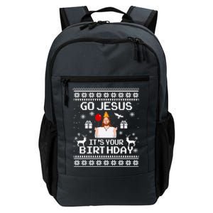 Go Jesus! Its Your Birthday Funny Christmas Fun Xmas Daily Commute Backpack