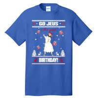 Go Jesus ItS Your Birthday Funny Christian Ugly Christmas Gift Tall T-Shirt