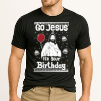 Go Jesus Its Your Birthday Ugly Christmas Cooling Performance Crew T-Shirt