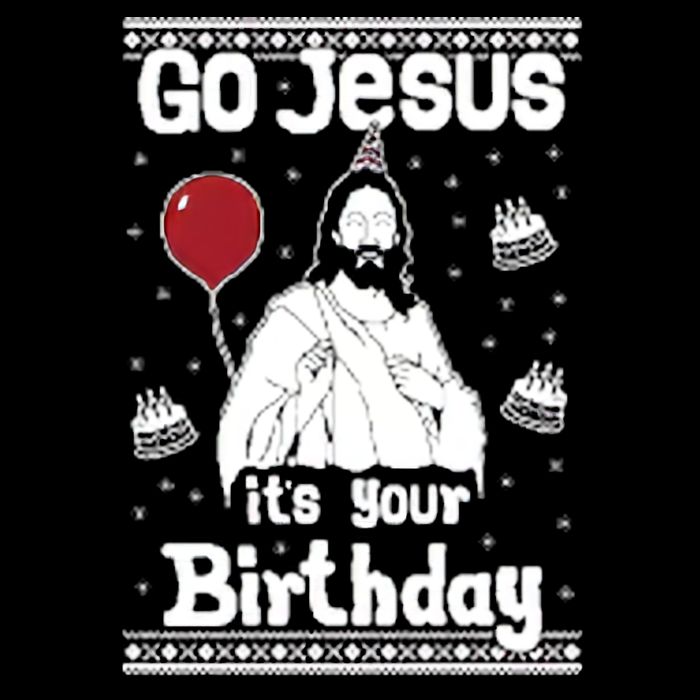 Go Jesus Its Your Birthday Ugly Christmas Cooling Performance Crew T-Shirt