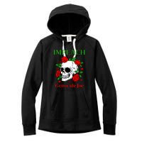 Genocide Joe Impeach Biden Palestine Gaza Women's Fleece Hoodie