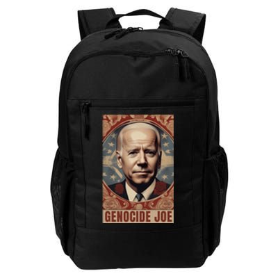 Genocide Joe Impeach Biden Palestine Gaza Daily Commute Backpack