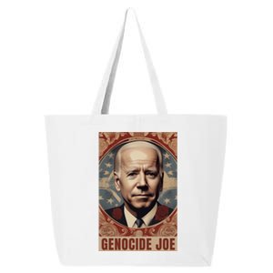 Genocide Joe Impeach Biden Palestine Gaza 25L Jumbo Tote