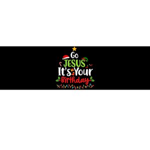 Go Jesus Its Your Birthday Funny Christmas Bumper Sticker