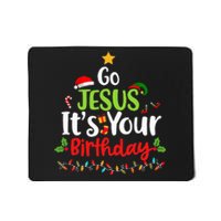 Go Jesus Its Your Birthday Funny Christmas Mousepad