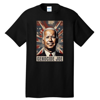 Genocide Joe Impeach Biden Palestine Gaza Tall T-Shirt