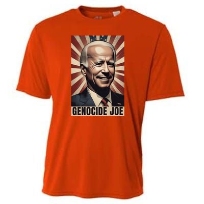 Genocide Joe Impeach Biden Palestine Gaza Cooling Performance Crew T-Shirt