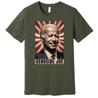 Genocide Joe Impeach Biden Palestine Gaza Premium T-Shirt