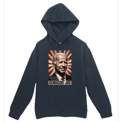 Genocide Joe Impeach Biden Palestine Gaza Urban Pullover Hoodie